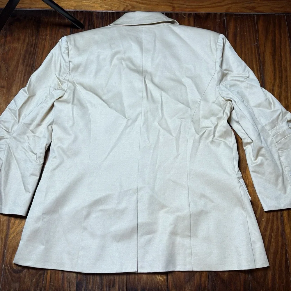 Tyler Boe Taylor Blazer Jacket Tan Flax New Sz 6 A1375